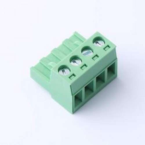 DB2EK-5.0-4P-GN-S 插拔式接线端子 5mm 排数:1 每排P数:4 绿色 P