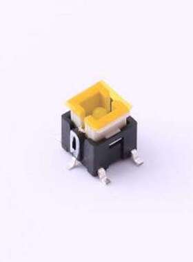 K6-6140S01 轻触开关 白色带灯开关 SMD
