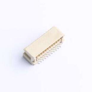 2x11P P=1mm SHC 线对板针座 卧贴 SMD 1mm 22AWB 间距