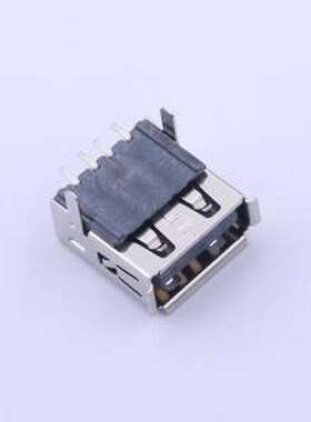 903-242B2023S10210 USB连接器 Type-A 母 卧贴 SMD