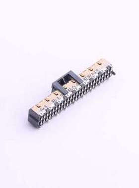 144662 板对板与背板连接器 间距:1mm 母 立贴 SMD,P=1mm