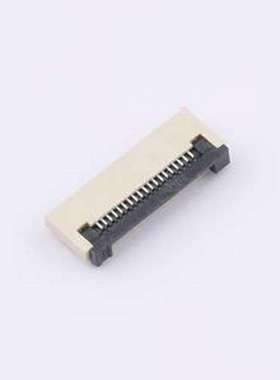 FC-05A19P11H20 FFC/FPC连接器 间距:0.5mm 19P 翻盖式 下接 SMD,