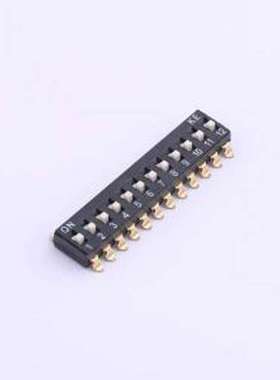 DSIC12LSGET 拨码开关 2.54mm 12位贴片高柄拨码开关 SMD-24P,6x3