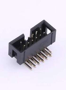 XDFH-0259-2*6P IDC刺破式连接器(牛角/简牛) 2U镀金PH2.54MM-2*6