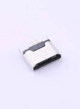 HX MICRO 180D ZB USB连接器 Micro-B 母 直插 SMD