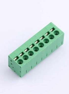 MX205V-5.0-08P-GN01-Cu-A 弹簧式接线端子 5mm 每排P数:8 排数:1