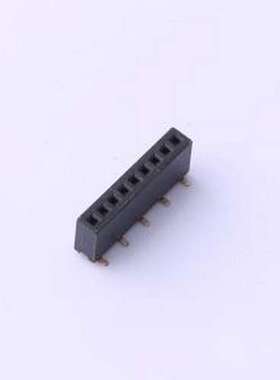 X1311FVS-09-C43D35R2 排母 间距:1.27mm 1x9P 立贴 SMD,P=1.27mm