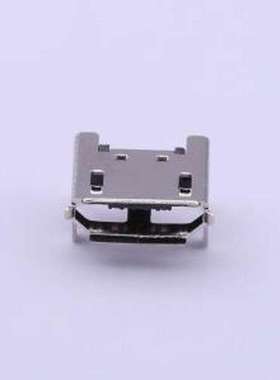 U-MICRM05P-BF13 USB连接器 Micro-B 母 卧贴 SMD