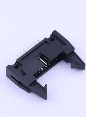 X9555WV-2x07A-PTV01 IDC刺破式连接器(牛角/简牛) PBT料,黑色,长