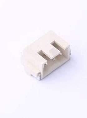 2.54-3AKWTB 线对板针座 2.54-3A卧贴带扣编带 SMD,P=2.54mm