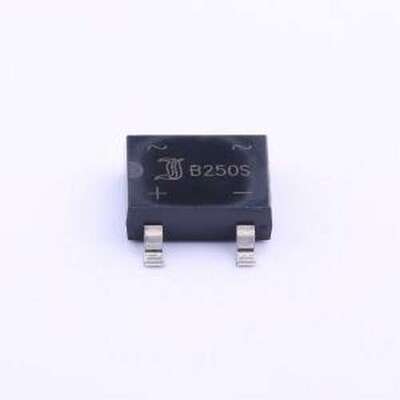 B250S-SLIM 整流桥 电压:600V 电流:1A SO-DIL