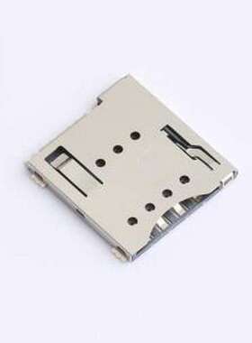 SIM205-TZ9P SIM卡连接器 自弹式 MicroSIM卡座 SMD