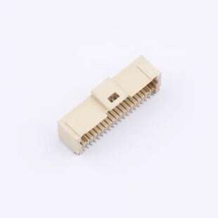 SHB 间距 SMD P=1mm 2x20P 卧贴 线对板针座 40AWB 1mm