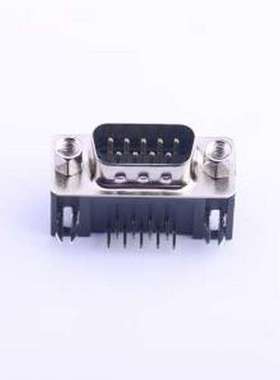 D-DMR009PM-D002 D-Sub/VGA连接器 D-Sub 公 P数:9P 弯插