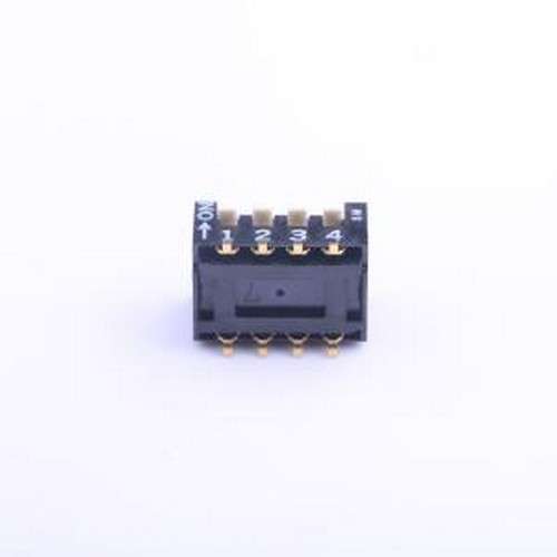 CFP-0402MB 拨码开关 4位 2.54mm 琴键式拨码开关 侧拨 SMD