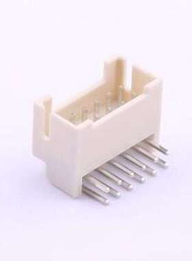 X2026WR-2x06D-46SN 线对板针座 2x6P 间距:2mm 弯插 弯插,P=2mm