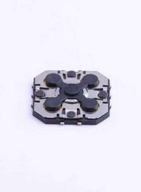 K1-1210UN-01 多功能开关 五键合一开关 9.9mm*9.9mm SMD-10P,9.9