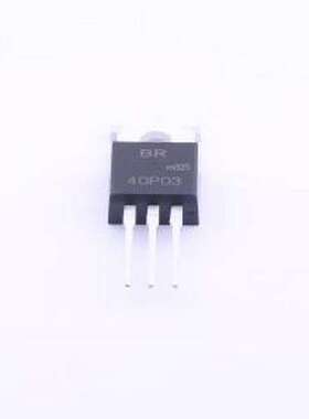 BR40P03 场效应管(MOSFET) 1个P沟道 耐压:30V 电流:40A TO-220