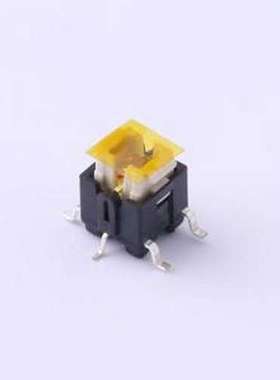 K6-6275S02 轻触开关 红色带灯开关 SMD