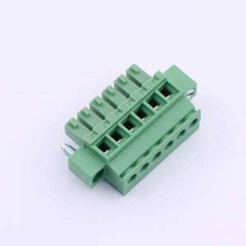 DB2EKAM-3.81-6P-GN-S 插拔式接线端子 3.81mm 1x6P 排数:1 每排P