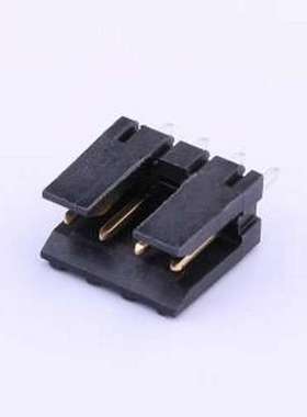 69167-204HLF 线对板针座 1x4P 间距:2.54mm 插件,P=2.54mm