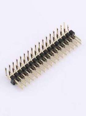 XDZ254-2-17-W-2.5-G1 排针 间距:2.54mm 2x17P 弯插 方针 弯插,P