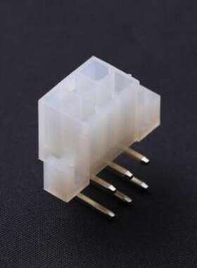 C4255WR-E-2X03P 线对板针座 2x3P 间距:4.2mm 弯插 弯插,P=4.2mm