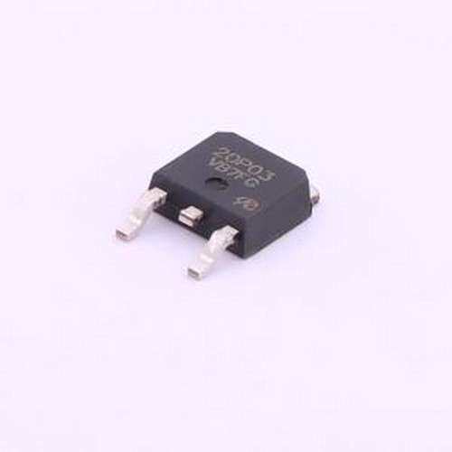 CMD20P03-VB 场效应管  1个P沟道 耐压:30V 电流:26A TO-2