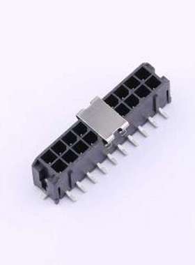 HC-MX3.0-2*10ALT-05 线对板针座 2x10P 间距:3mm 立贴 黑色 SMD,