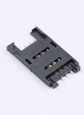 BX-SIM-2.5HJ SIM卡连接器 翻盖式 MiniSIM卡 卡座 SMD