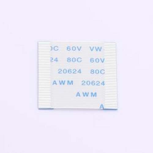 JS05A-40P-020-3-4 FFC连接线(柔性扁平线缆) FFC0.5mm 40P 同向