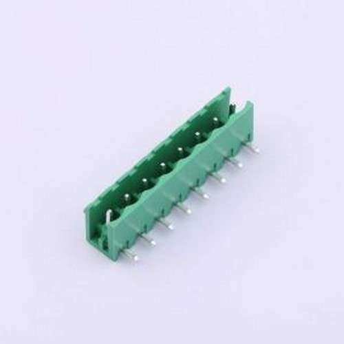 MX2EDGR-5.08-08P-GN01-Cu-A 插拔式接线端子 5.08mm 1x8P 排数:1