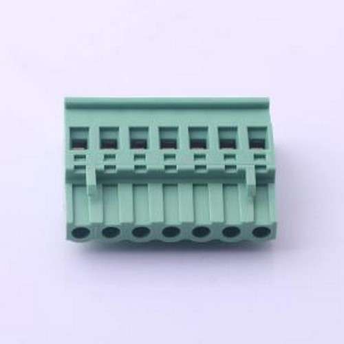 JL2EDGKA-50807G01 插拔式接线端子 1x7P 5.08mm 排数:1 每排P数: