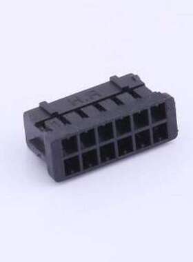 A2211H-2X06P 胶壳(线对板/线对线) 2mm 2x6P 黑色 P=2mm