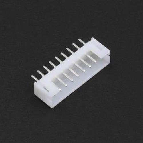 XD-PH-9A-G 线对板针座 1x9P 间距:2mm 直插 系列:PH 白色 插件,P