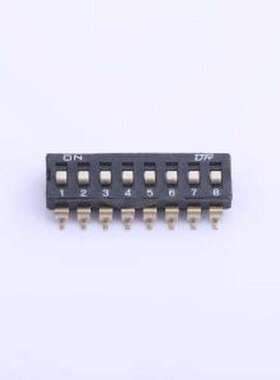 KF1027B-08P-G00-DFT-01B 拨码开关 拨码开关 SMD-16P,6.3x21.3mm