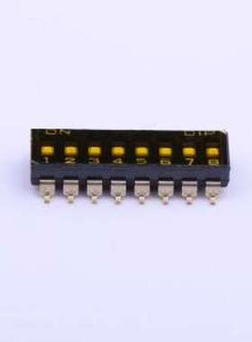 DMR-08-T-V-T/R 拨码开关 DMR-08-T-V-T/R SMD-16P,6.2x21.3mm