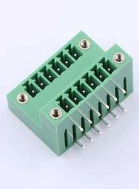 KF2EDGRTM-3.5-2*6P 插拔式接线端子 KF2EDGRTM-3.5-2*6P 插件,P=