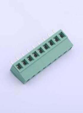 JL128-50009G01 螺钉式接线端子 1x9P 5mm 直插 排数:1 每排P数:9