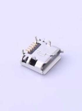 10103594-0001LF USB连接器 Micro-B 母 卧贴 SMD