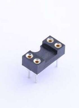 X5621FV-2x02-C762D7430 IC/晶体管插座 2x2P 间距2.54mm 圆孔 P