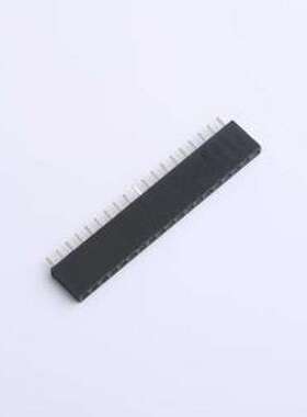DS1023-1x19SF11 排母 1x19P 间距:2.54mm 直插 黑色 插件,P=2.54