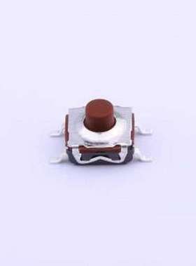 KST241GLFS 轻触开关 6.2*6.2*5mm 立贴 轻触开关 SMD,6.2x6.2mm