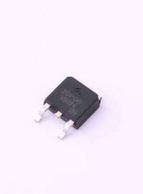 VBZE20P06 场效应管(MOSFET) 1个P沟道 耐压:60V 电流:40A TO-252
