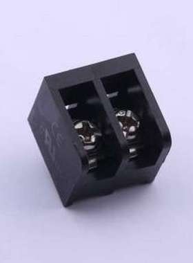 JL635-63502B01 栅栏式接线端子 6.35mm 1x2P 直针 边脚 排数:1