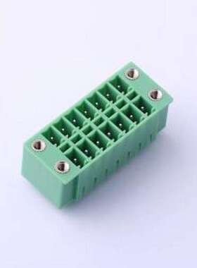 KF2EDGKVM-3.81-2*7P 插拔式接线端子 3.81mm 2x7P 排数:2 每排P