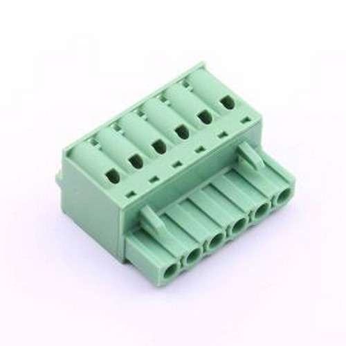 KF2EDGKD-5.0-6P 插拔式接线端子 5mm 1x6P 排数:1 每排P数:6 P=5