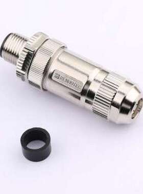 DS869MCS0439-5P 圆形(线缆)连接器 M12-5P 金属直公头 组装式