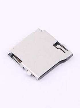 TFC6A-N1S1-2000-A SIM卡连接器 TF卡座沉板6A 正贴 SMD