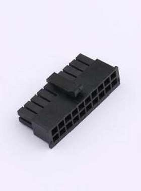 ZX-MX3.0-2-10P-HGJK 胶壳(线对板/线对线) 2x10P 3mm P=3mm